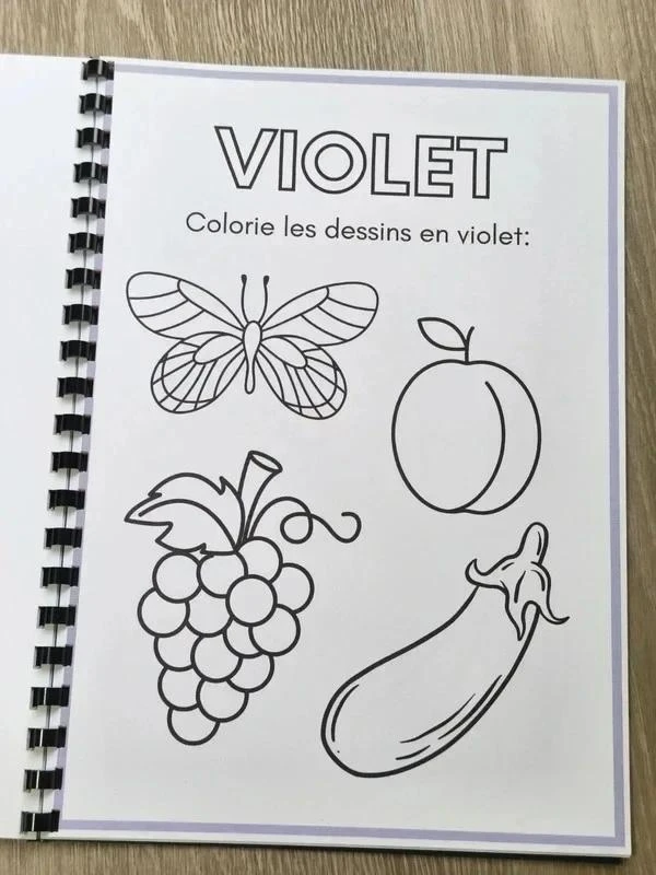 Livret de coloriage, les couleurs – photo 6